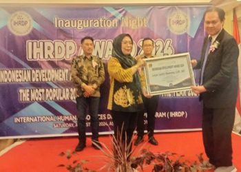 Lasya Mamonto Terima Penghargaan Indonesian Development Award 2024