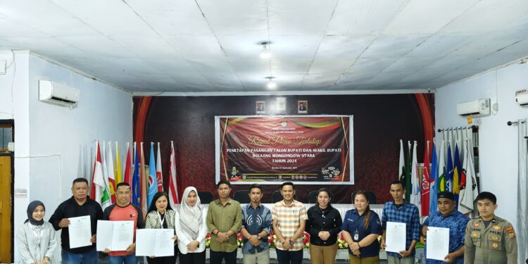 KPUD Tetapkan Empat Calon Kepala Daerah Untuk Pilkada Bolmut 