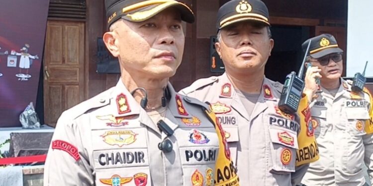 Polres Bolmong Amankan Proses Tahapan Pencabutan Nomor Urut Paslon