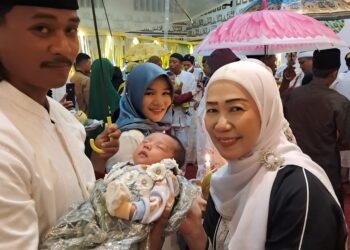 Aqiqah Masal dalam Perayaan Maulid Nabi Muhamad SAW Kelurahan Gogagoman Dihadiri NK-STA