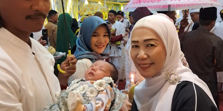 Aqiqah Masal dalam Perayaan Maulid Nabi Muhamad SAW Kelurahan Gogagoman Dihadiri NK-STA