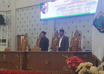 Fraksi DPRD Bolmut Periode 2024-2029 Resmi Terbentuk 