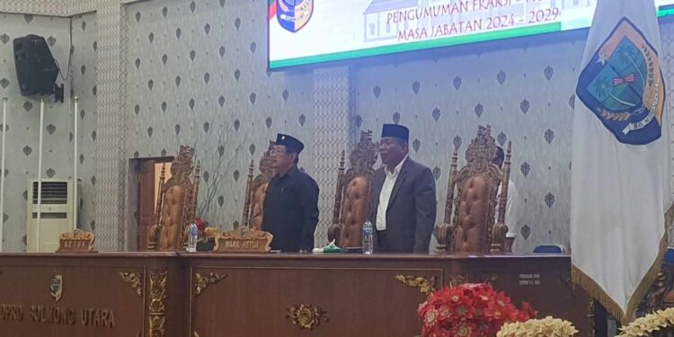 Fraksi DPRD Bolmut Periode 2024-2029 Resmi Terbentuk 