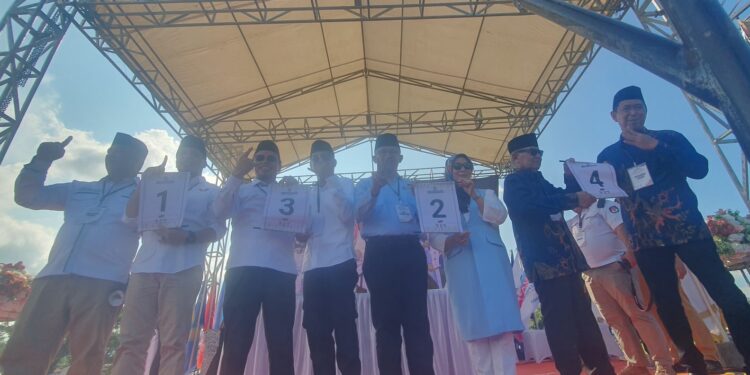 Sah, Ini Nomor Empat Pasangan Calon di Pilkada Bolmut 2024