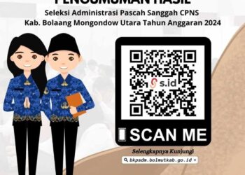 Ini Hasil Seleksi Administrasi Pasca Sanggah CPNS Bolmut 2024, Cek Nama Anda Disini 