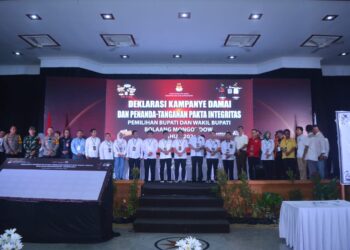 KPU Bolmong Gelar Deklarasi Kampanye Damai Pilkada 2024