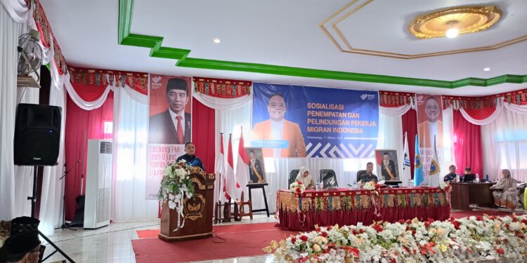 Sosialisasi BP2MI Bersama Mahasiswa IKTGM Membludak