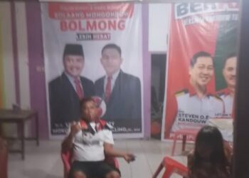 Rumah Kepsek SDN 1 Solimandungan Jadi Posko Pemenangan Paslon Pilkada