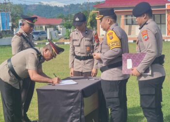 Kabag SDM Polres Bolmut Resmi Berganti 