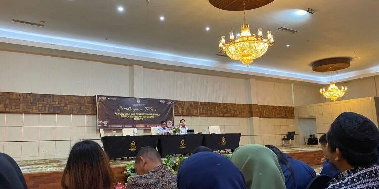 Bimtek Pemungutan dan Penghitungan Suara dan Simulasi Aplikasi Sirekap Digelar KPU Kotamobagu