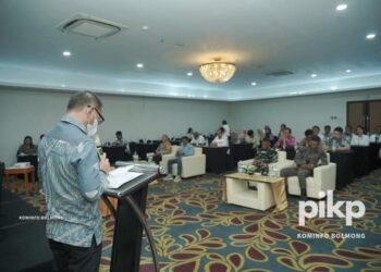 Pj Bupati Bolmong Hadiri Penyerahan Hasil Pengadaan Tanah Pembangunan Bendungan Lolak