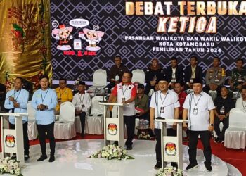 Debat Ketiga Paslon Pilwako Kota Kotamobagu Digelar
