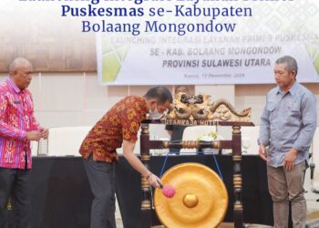Dinkes Bolmong Launching Integrasi Layanan Primer Puskesmas 