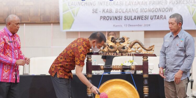 Dinkes Bolmong Launching Integrasi Layanan Primer Puskesmas