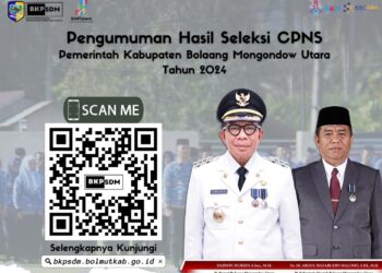 Pemda Bolmut Umumkan Hasil Akhir Seleksi CPNS 2024, Buruan Cek Nama Anda Disini 