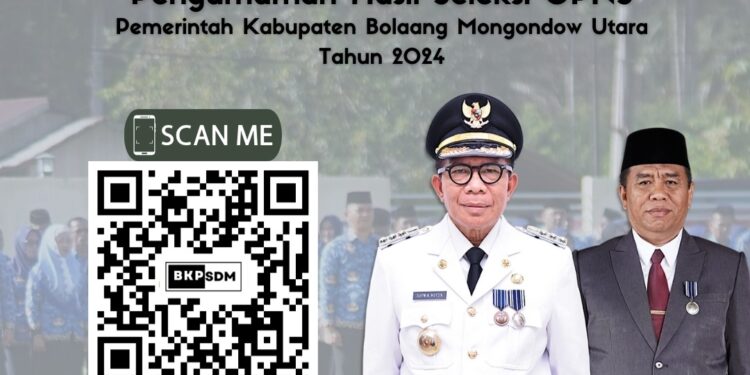 Pemda Bolmut Umumkan Hasil Akhir Seleksi CPNS 2024, Buruan Cek Nama Anda Disini 