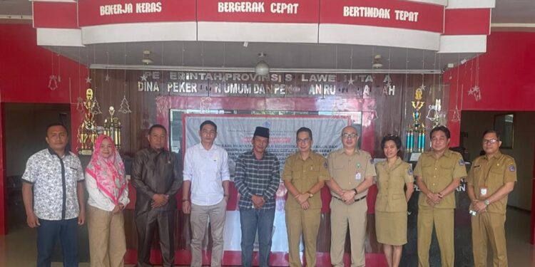 Kabar Gembira Bagi Masyarakat Sangkub Usai Komisi III DPRD Bolmut Kunjungi PUPR Sulut 