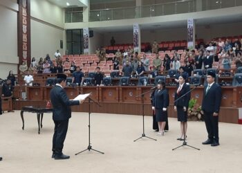 Muliadi Paputungan Resmi Dilantik Anggota DPRD Provinsi Sulawesi 
