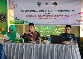 Baznas Bolmut Tetapkan Zakat Fitrah dan Fidyah, Ini Besarannya 