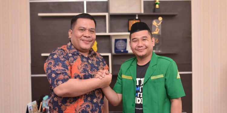 Bertemu Kapolres Bolmut, GP Ansor Bolmut Bahas Beberapa Isu Strategis 