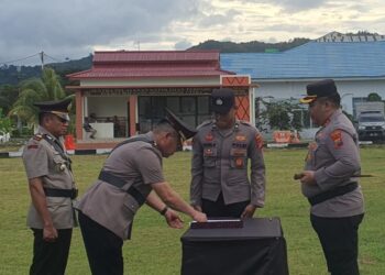 Polres Bolmut Rotasi Sejumlah Pejabat 