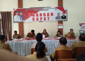 Diknas Bolmong Gelar Rapat Awal Tahun 2025