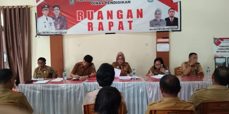Diknas Bolmong Gelar Rapat Awal Tahun 2025