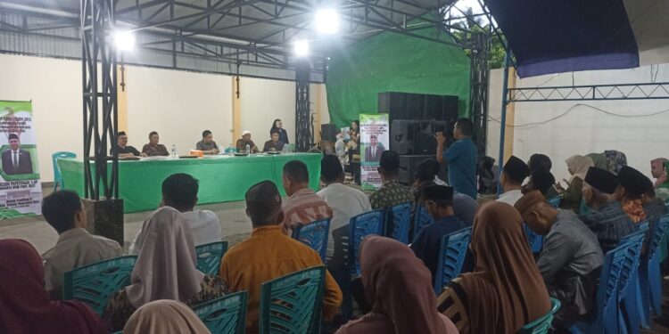 Muliadi Paputungan Gelar Reses Masa Sidang Tahap I Desa Bungko