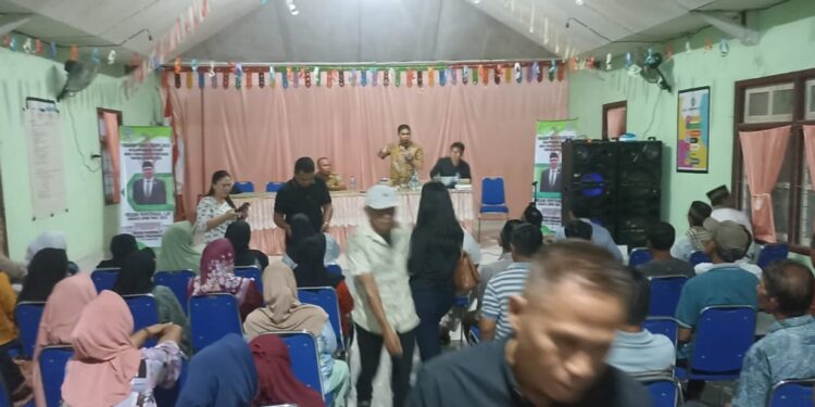 Reses Anggota DPRD Sulut Muliadi Paputungan Disambut Baik Warga Matali Baru