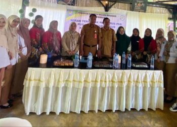 Diknas Bolmong Hadiri Pelantikan PKG PAUD Kecamatan Lolayan