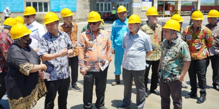 Bupati Bolmong Dampingi Gubernur YSK Kunjungi PT. CONCH Bolmong