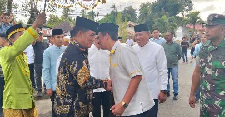 Pimpinan DPRD Bolmut Sambut Kedatangan Gubernur Sulut Yulius Selvanus Komaling Dalam Rangka Safari Ramadhan 