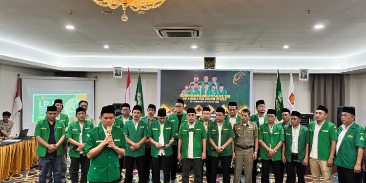 Muliadi Paputungan Terpilih Ketua GP ANSOR Wilayah Sulut