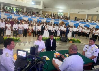 Dony Lumenta Hadir Saksikan 4 Pasutri Utusan Bolmong Nikah Masal se-Sulut