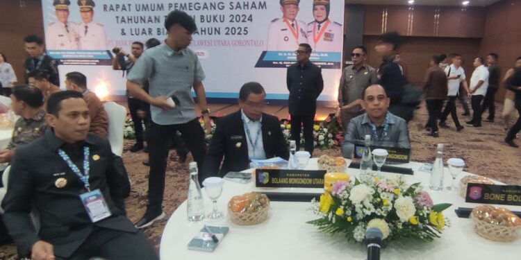 Bupati Bolmong Mengikuti RUPS BSG