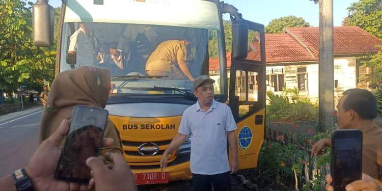 Siswa Ibukota Manfaatkan Bus Sekolah
