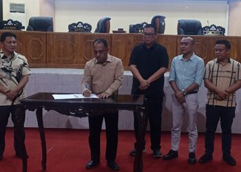 DPRD dan Pemda Bolmong Tandatangani Nota Kesepakatan Bersama Penyusunan RPJMD 2025