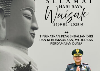 Pesan Dandim Bolmong di Peringatan Hari Raya Waisak
