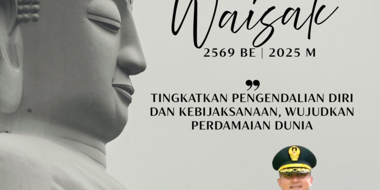 Pesan Dandim Bolmong di Peringatan Hari Raya Waisak