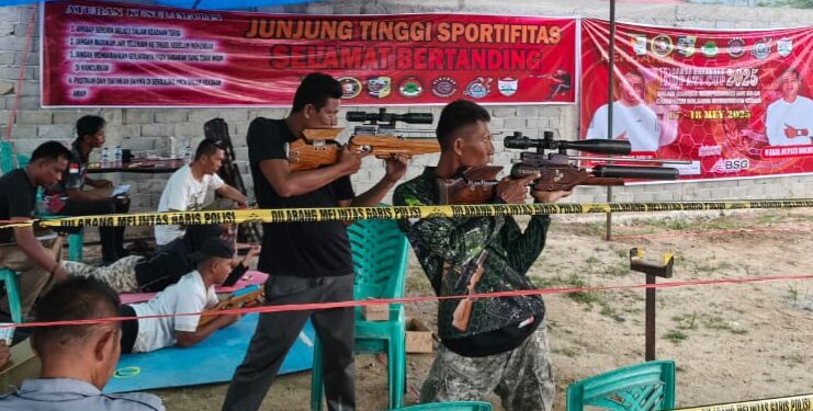 Perbakin Bolmut Sukses Gelar Lomba Menembak Piala Bupati 2025 