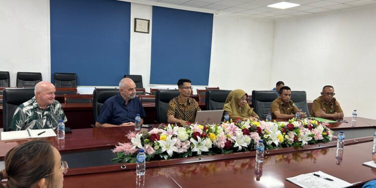 Pemda Bolmong Fasilitasi Audiens Investor Pengolahan Sampah dan PT. CONCH