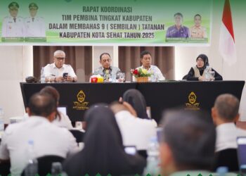 Rakor Tim Pembina Tingkat Kabupaten Bahas 9 Tatanan Kabupaten-Kota Sehat