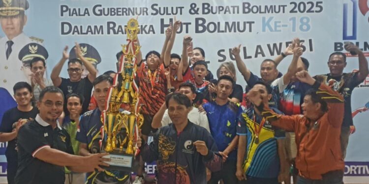 Ini Hasil Akhir Turnamen Ping Pong Regional Sulawesi di Bolmut 