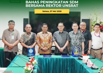 Bupati dan Sekda Bolmong Temui Rektor Unsrat