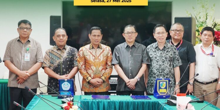 Bupati dan Sekda Bolmong Temui Rektor Unsrat