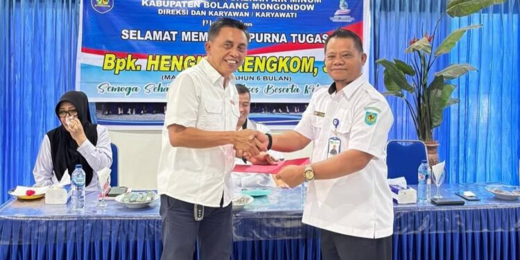 Dirut PDAM Angkat Kajibin Jabat Kabag Umum