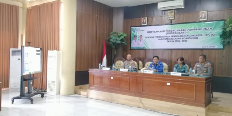 Musrenbang RPJMD Pemda Bolmong Digelar