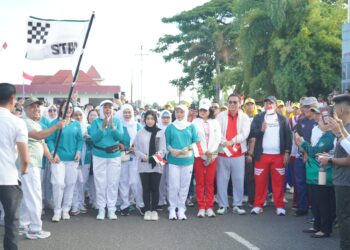 Yusra Alhabsyi Semarakan Merah Putih Menyongsong Hari Kemerdekaan