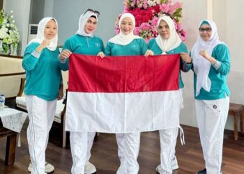 Ketua Tim Penggerak PKK Boyong Seluruh Jajarannya Ikut Meriahkan HUT Proklamasi Kemerdekaan RI ke-80