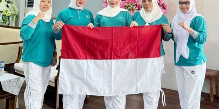 Ketua Tim Penggerak PKK Boyong Seluruh Jajarannya Ikut Meriahkan HUT Proklamasi Kemerdekaan RI ke-80